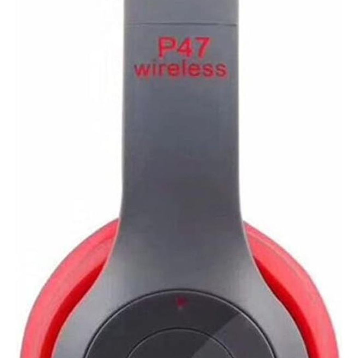 IMPORTCLICK - Audífonos Auriculares Bluetooth Reducción Ruido Rojo