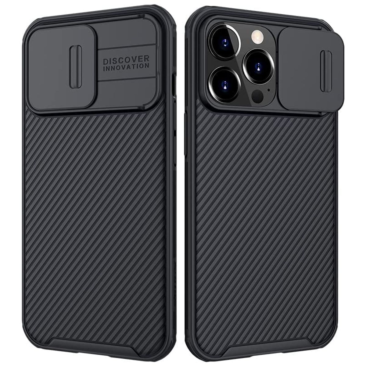 NILLKIN - Carcasa Camshield Pro Para iPhone 13 Pro - Negro