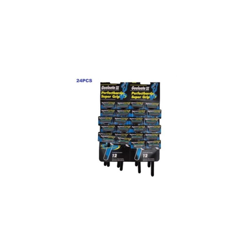 GENERICO - Afeitadora Geeleete 3 Hojas x 24 Unidad G-926