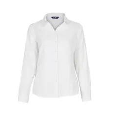T-WORLD - Blusa Oxford Light Manga Larga Mujer