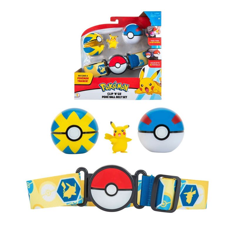 POKEMON - CINTURON ENTRENADOR POKEMON - PIKACHU