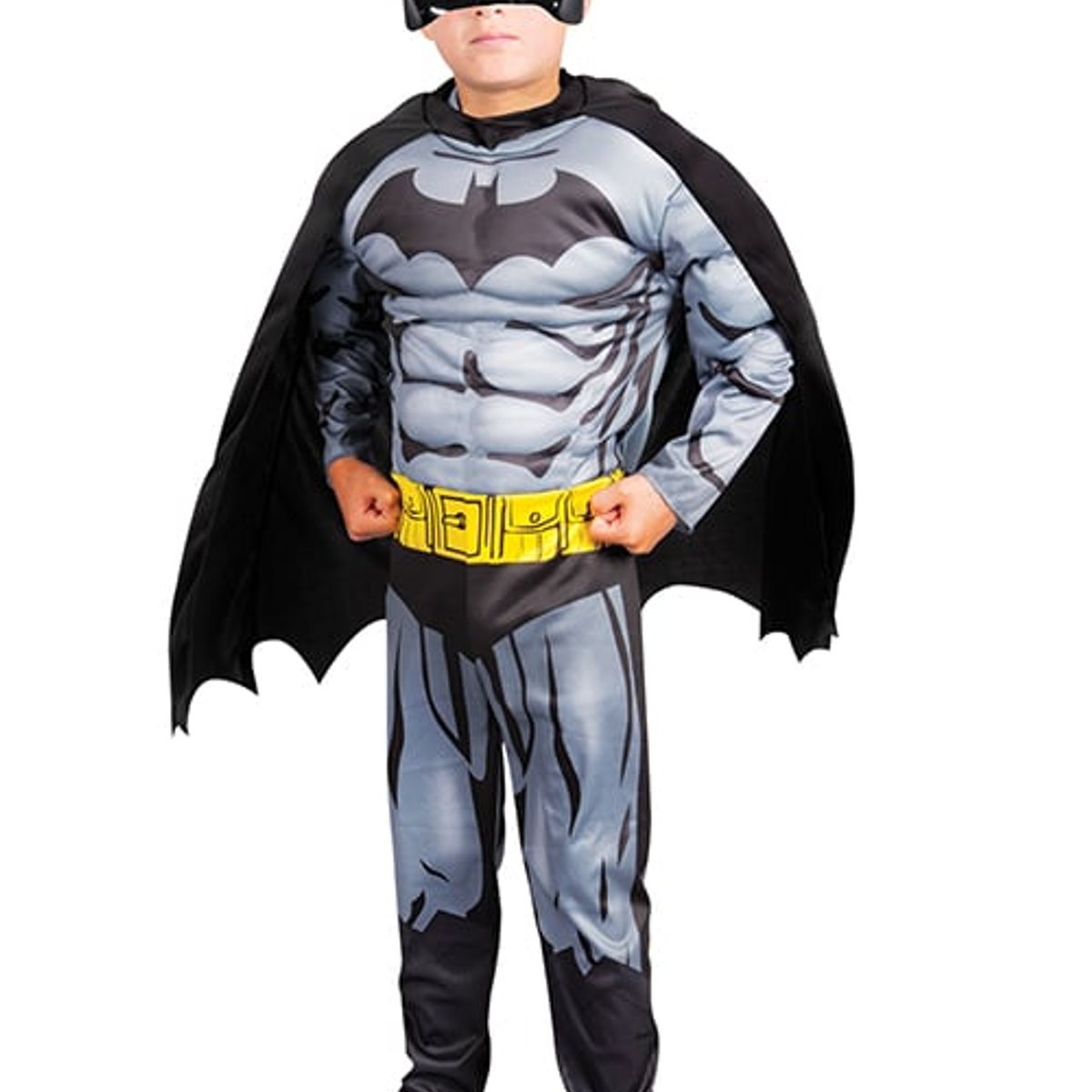 TODODISFRACESCHILE - Disfraz Batman con Musculos 7 - 8 años
