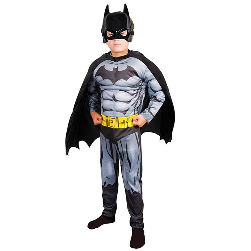 TODODISFRACESCHILE - Disfraz Batman con Musculos 7 - 8 años