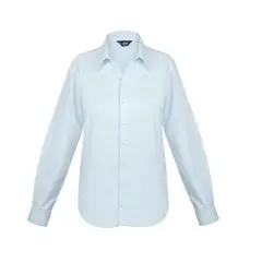 T-WORLD - Blusa Oxford Light Manga Larga Mujer