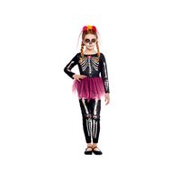 Disfraz Catrina Deluxe Halloween Talla 10 a12 años