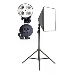 MUNDO MAGIA - Softbox Para 4 Ampolletas, Softbox Iluminacion Continua