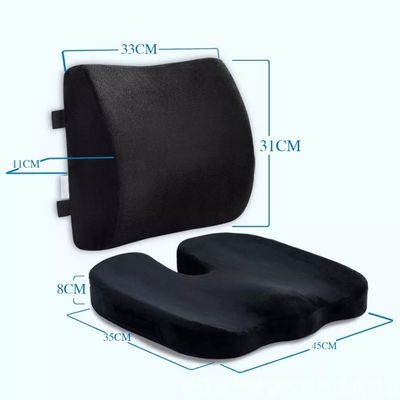 Imagen 2 del producto Cojin Lumbar Ergonomico Y Asiento Para Sillas