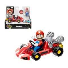 NINTENDO - FIGURAS CON VEHICULO SUPER MARIO MOVIE 6CM - MARIO