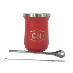 COSAS NUESTRAS - JUEGO DE MATE ACERO INOXIDABLE - Kit de 3 Piezas