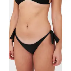 DAIKIRI BIKINIS - Daikiri Bottom de Bikini Mujer Negro Culote Ajustable Protección UV