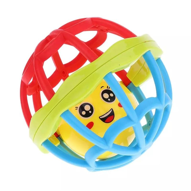 GENERICO - Pelota Sonajero Flexible Estimulación Sensorial Del Bebé