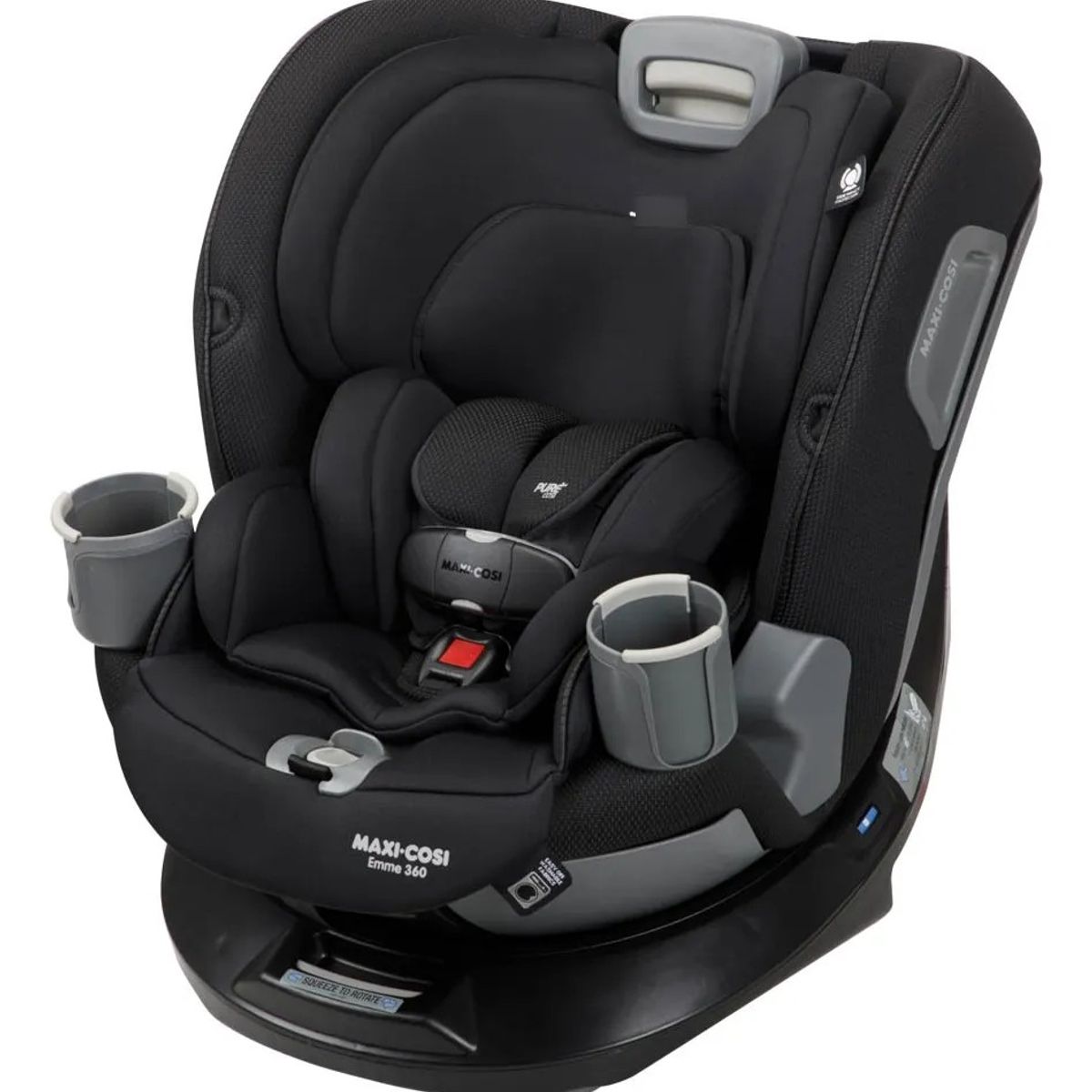 MAXI COSI - Silla de Auto Convertible Emme 360° Midnight Black Maxi Cosi