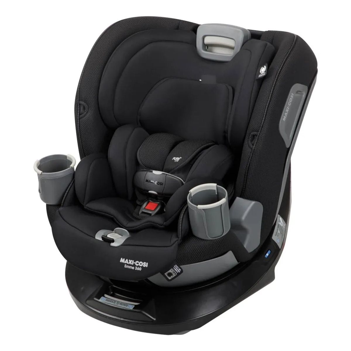 MAXI COSI - Silla de Auto Convertible Emme 360° Midnight Black Maxi Cosi