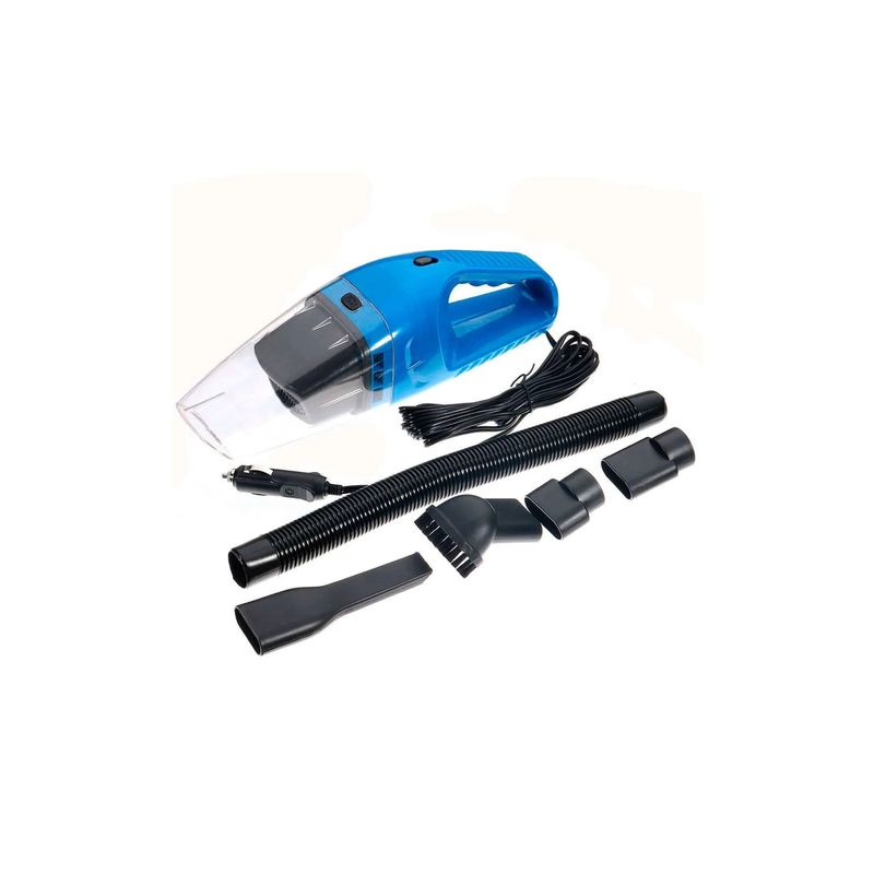 IMPORTCLICK - Kit Aspiradora Auto Portátil 12 V 120 Watt Premium Azul