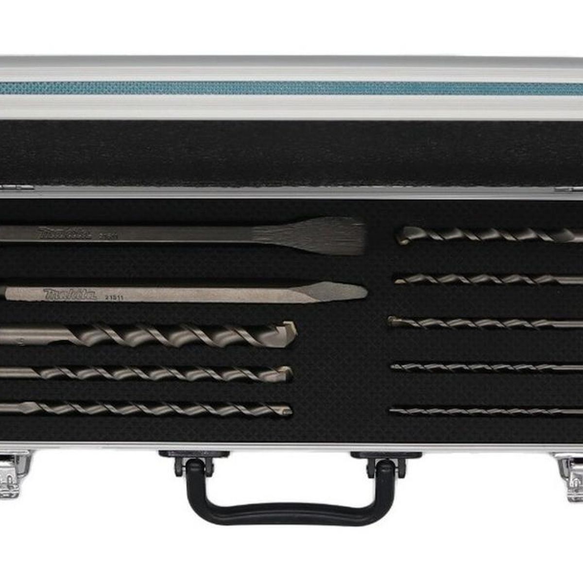 MAKITA - Caja 10 Piezas Broca Y Cincel Tct SDS-Plus Makita D-71990