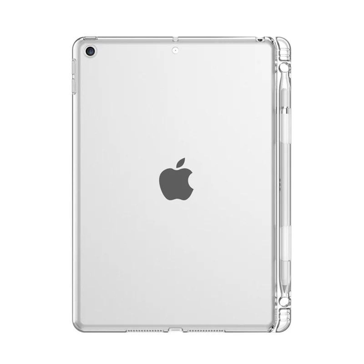 GENERICO - Carcasa Silicona Con Ranura Para iPad 7ma 8va 9na Gene 10.2