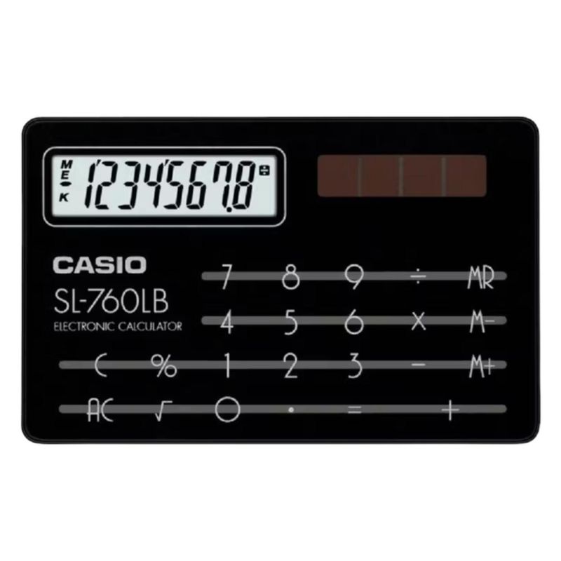 CASIO - CALCULADORA CASIO modelo SL-760LBBK