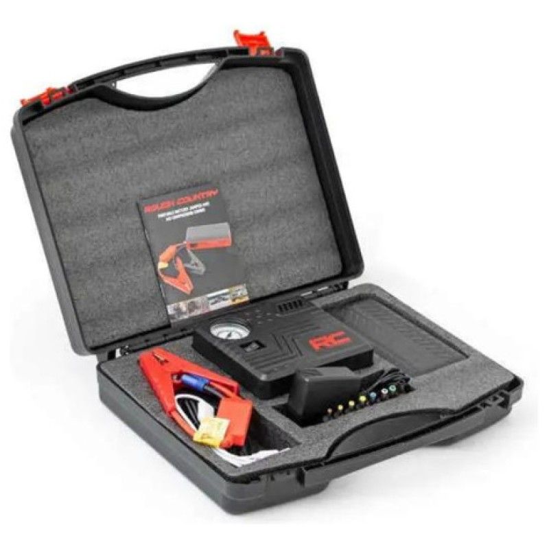 ROZENBERG SPA - Partidor Batería De Auto Moto Kit Cargador Portátil 12v