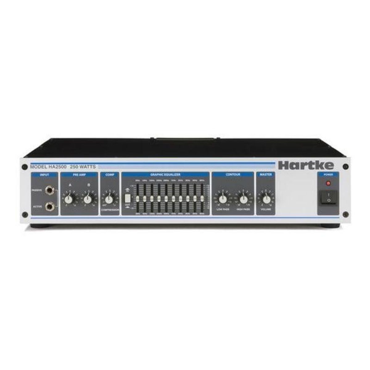 HARTKE SYSTEMS - Cabezal de bajo Hartke Systems HA2500 - 250 watts