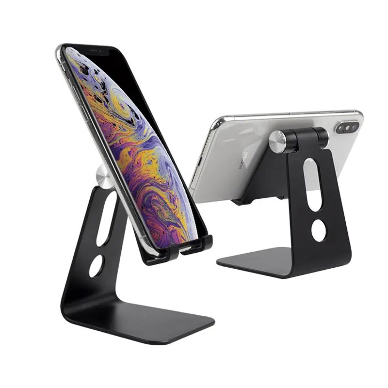 GENERICO - Soporte Para iPad Tablet Celular Escritorio Aluminio Ajustable