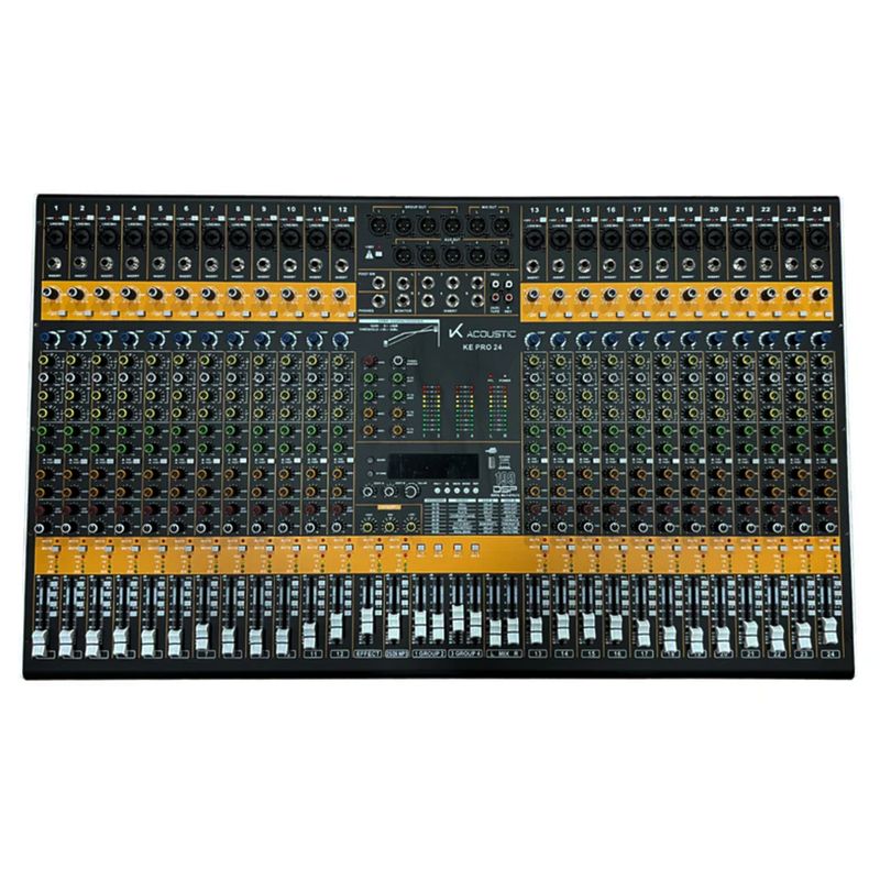 K ACOUSTIC - Mixer Análogo 24 Canales K Acoustic KE PRO 24