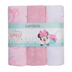 BAMBINO - 3 Tutitos Pañales Mickey Rosado