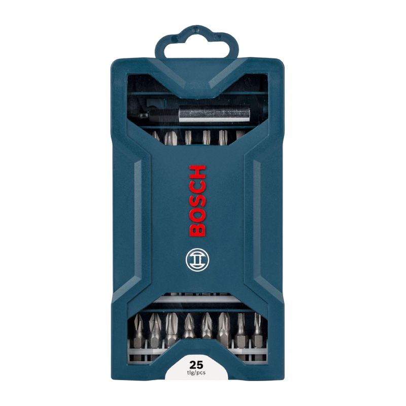 BOSCH - Set de Puntas para atornillar Mini X-Line con 25 und Bosch 2607017400