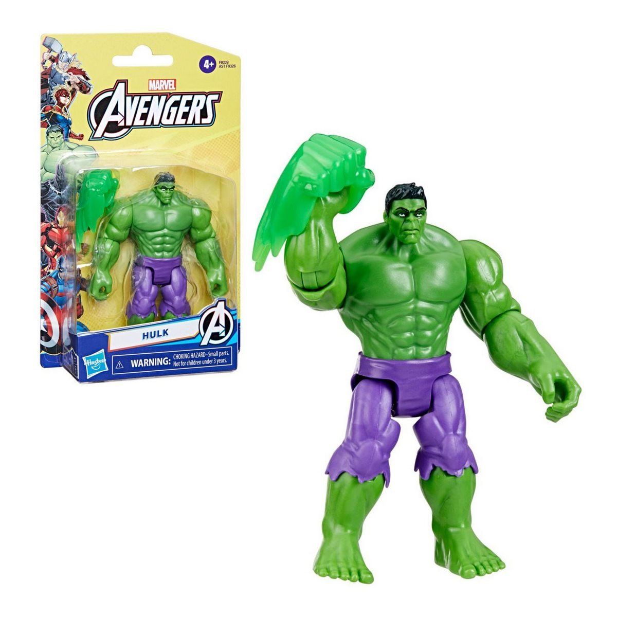 MARVEL - Figura de acción Marvel deluxe Hulk Epic Hero Series