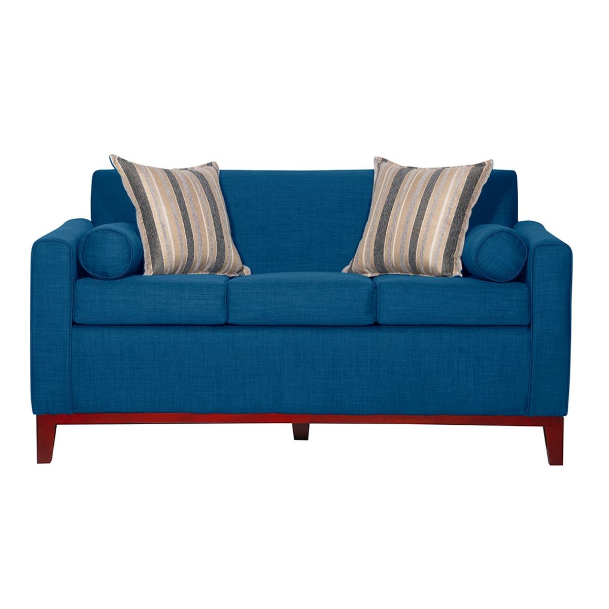 RUZAM MOBEL - SOFA 3 CUERPOS  MARLEY AZUL