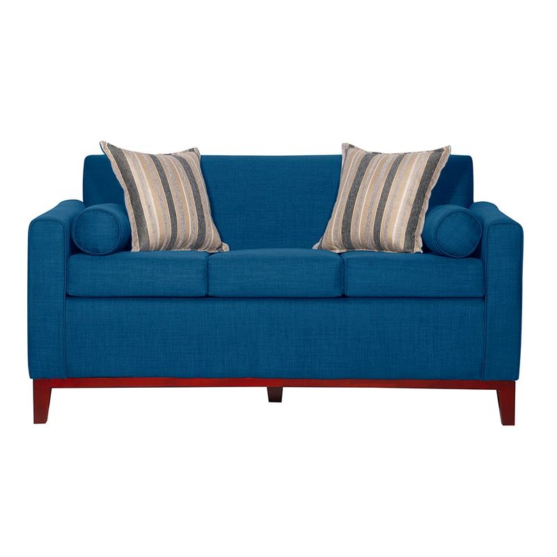 RUZAM MOBEL - SOFA 3 CUERPOS  MARLEY AZUL