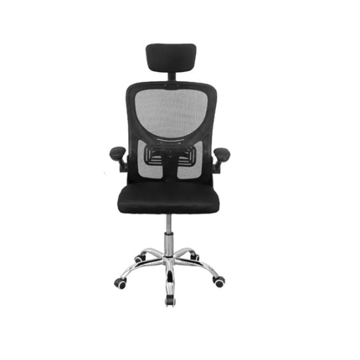 ESHOPANGIE - Silla De Oficina Ergonómica Tapicería Cómoda Con Ruedas