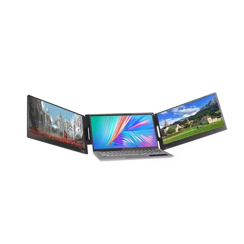 GENERICO - Monitor Doble Pantalla X-90A Lps 14 Para Notebook Y Mackbook