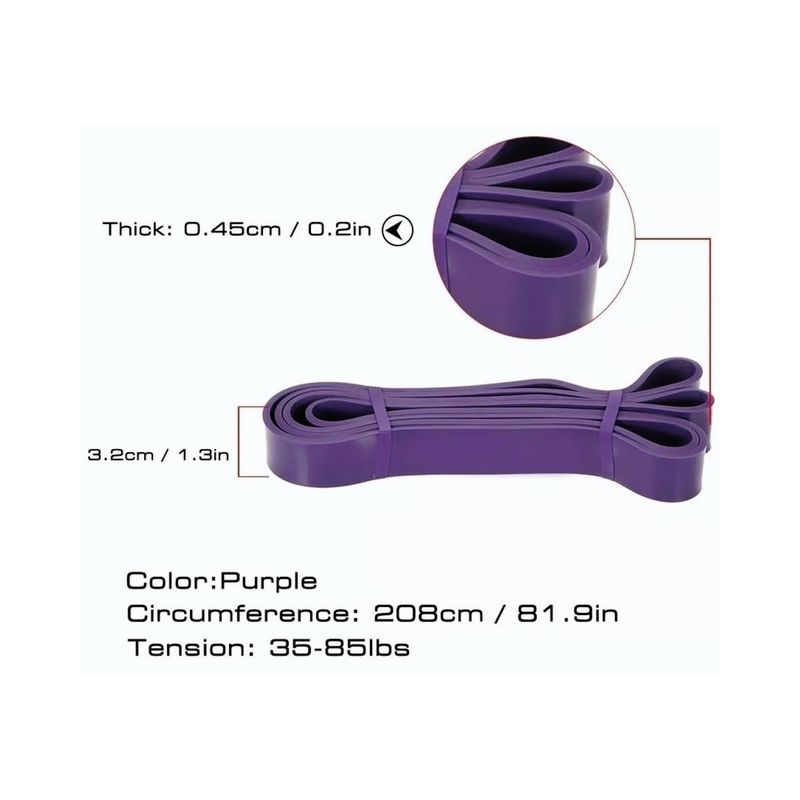 GENERICO - Banda Elástica De Resistencia 32 Mm / Calistenia / Pull Up