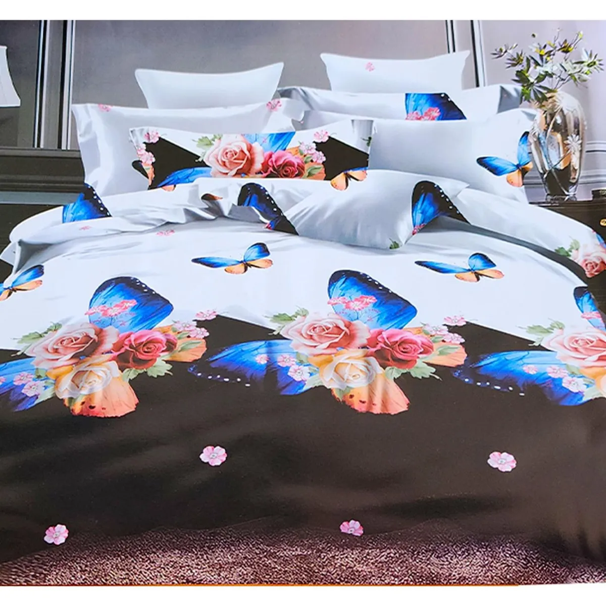 GENERICO - Juego De Sabana Infantil 144 hilos - Blanco - 1,5 plazas