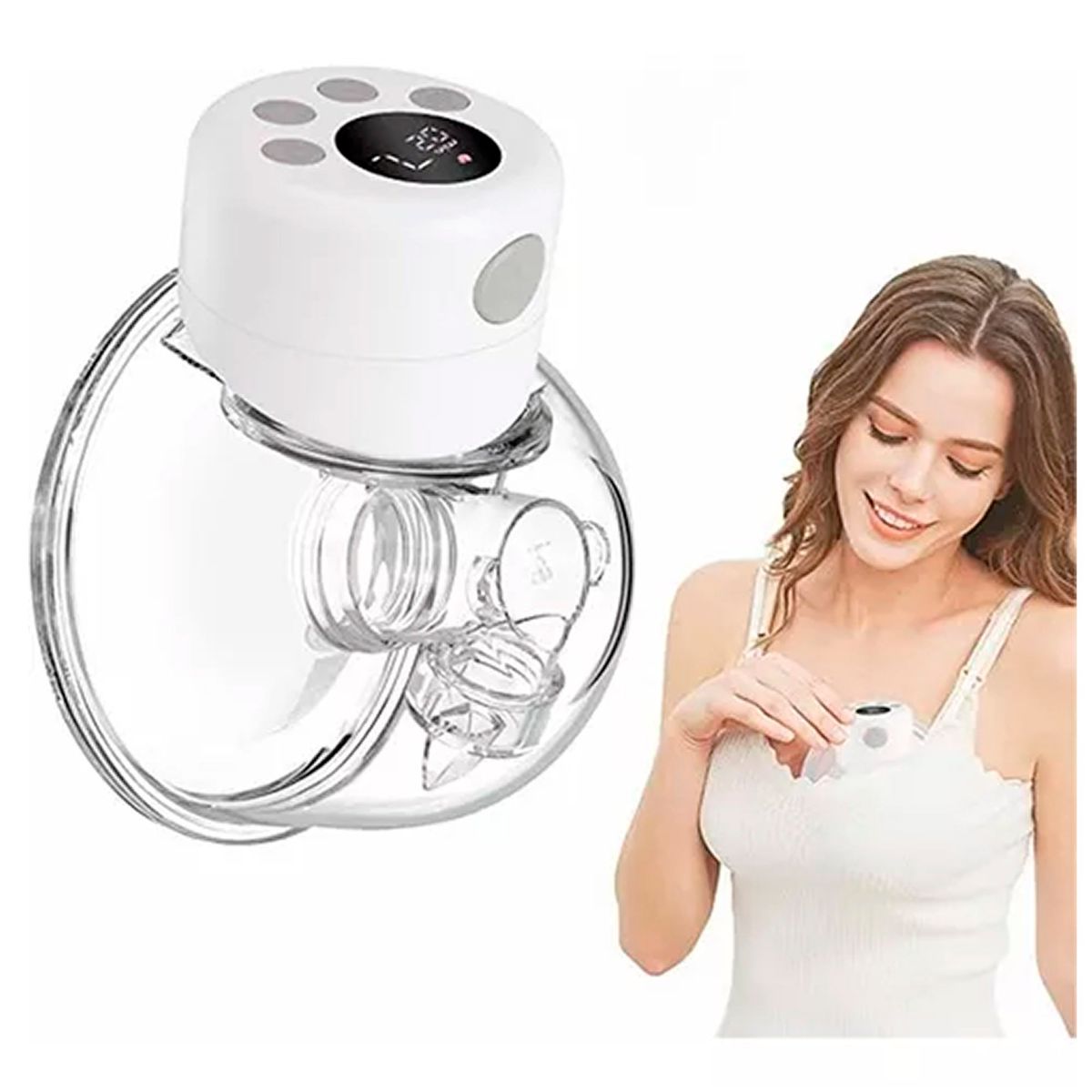 ESHOPANGIE - Saca Leche Extractor Portátil Eléctrico S12