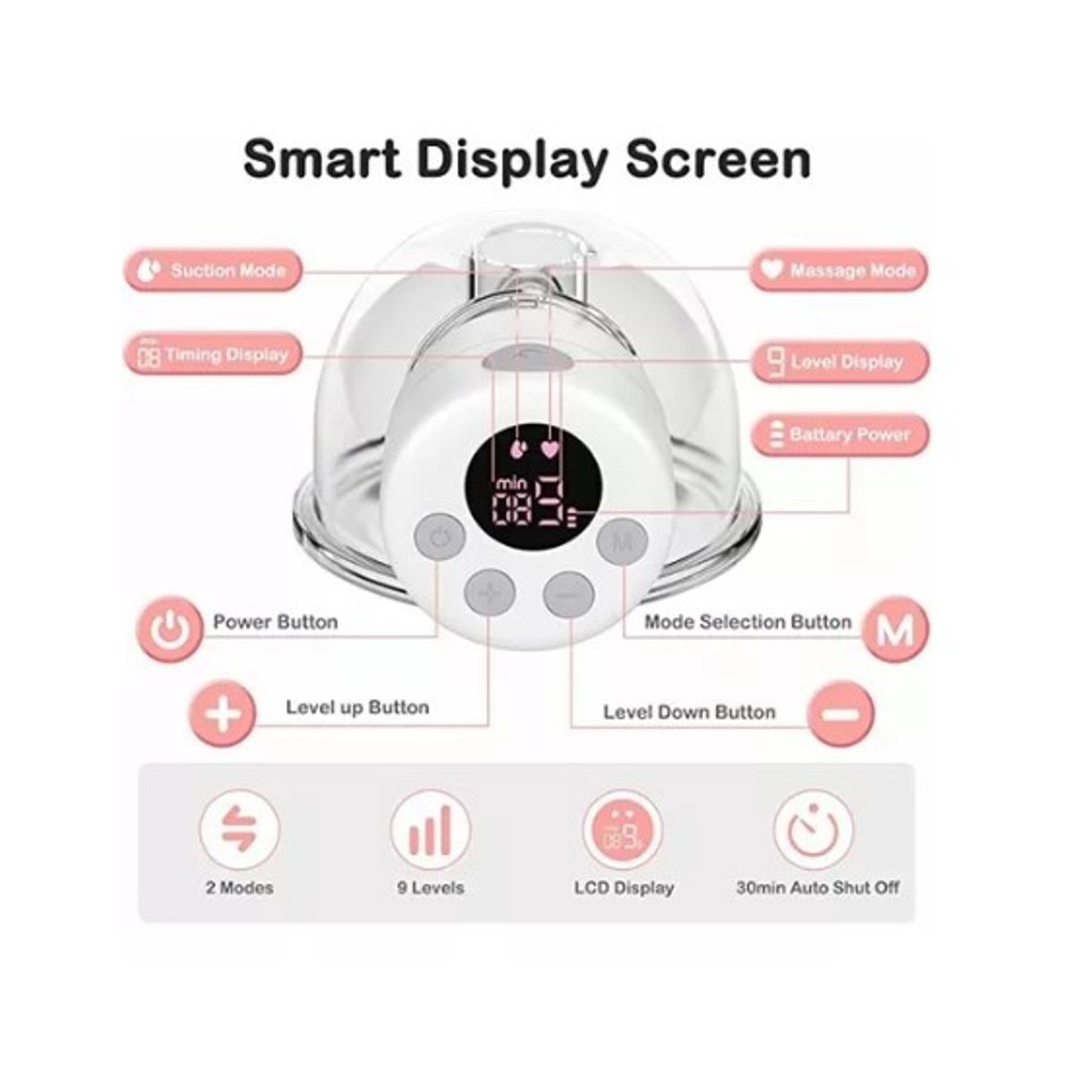 ESHOPANGIE - Saca Leche Extractor Portátil Eléctrico S12