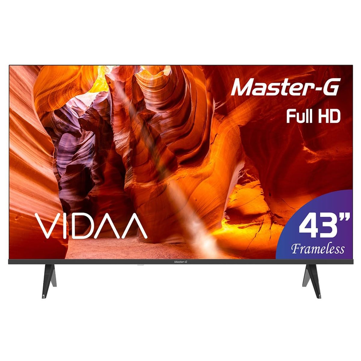 MASTER G - Smart TV LED 43" VIDAAA FHD Bluetooth MGVE4320B