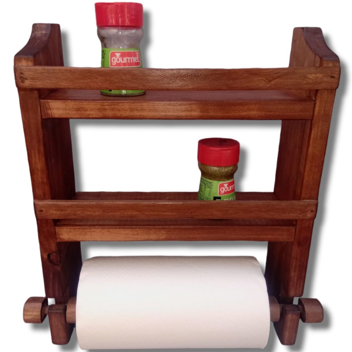 GENERICO - Porta Nova y Especieros Nogal Barnizado