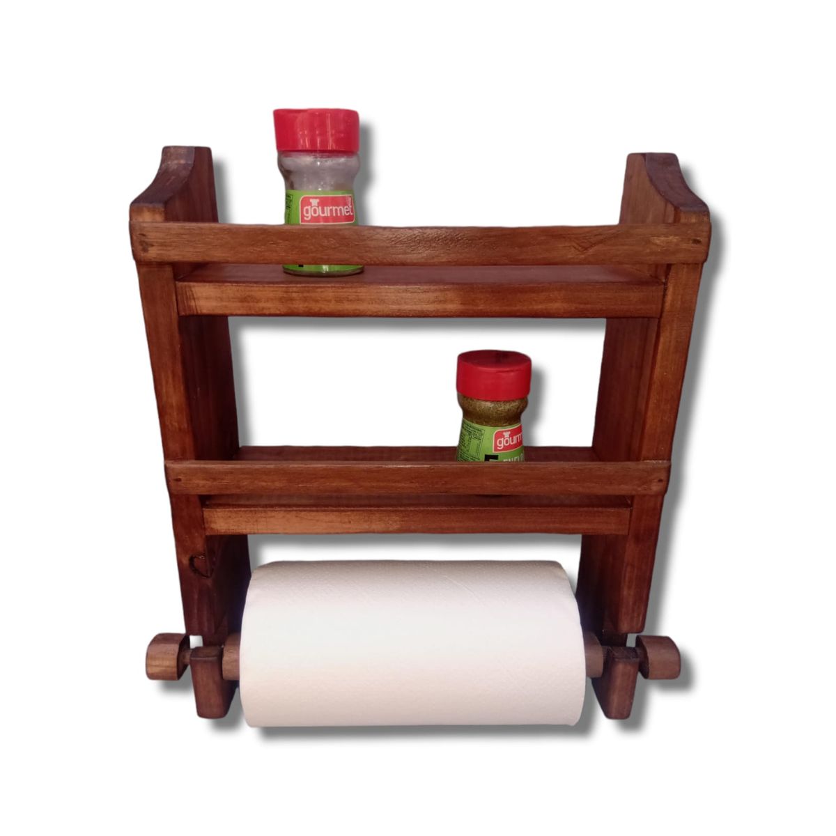 GENERICO - Porta Nova y Especieros Nogal Barnizado