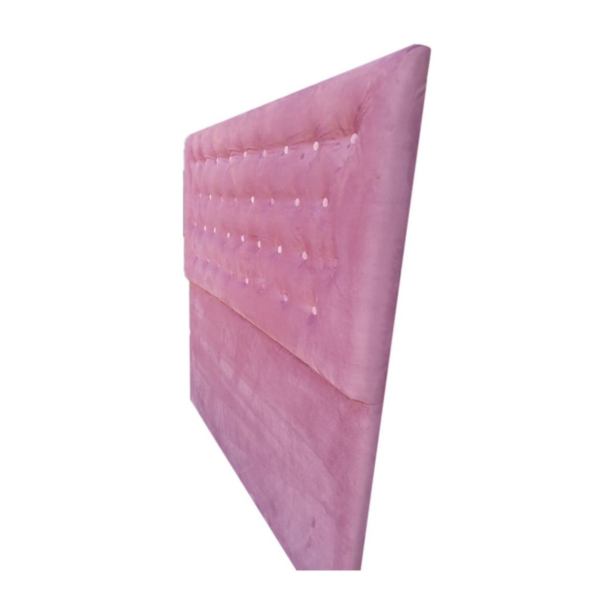 MUEBLES HVM - Respaldo a Piso HVM 2P Palo Rosa Felpa