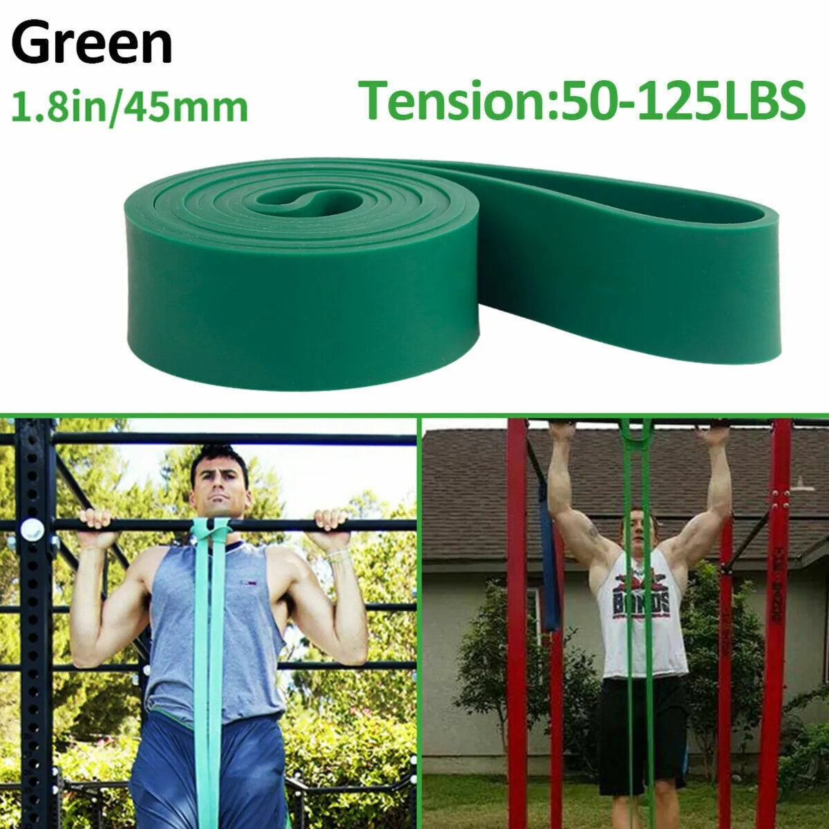 GENERICO - Banda Elástica De Resistencia 45 Mm / Calistenia / Pull Up