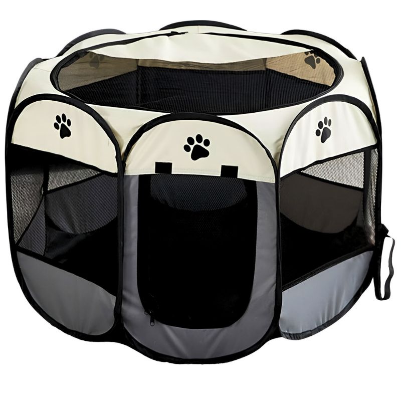 GENERICO - Corral Para Mascotas Plegable Perro Gato Conejo 838358 Cm