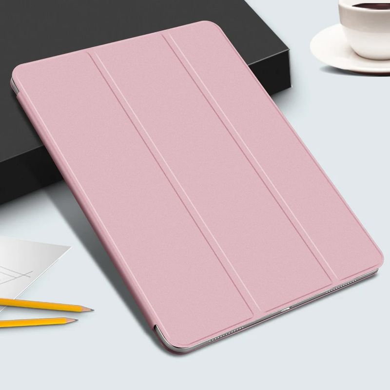 GENERICO - Carcasa Smart Cover Para iPad Pro 11 Gen Magnetica Rosada