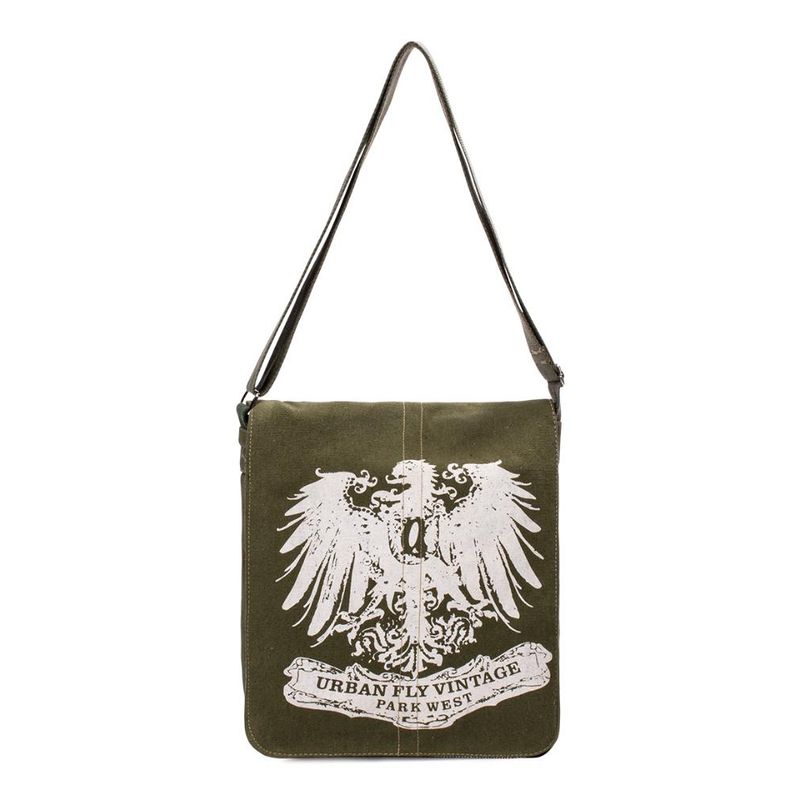 PARK WEST - Bolso morral Urban Fly verde Park West