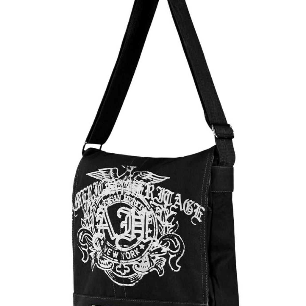 PARK WEST - Bolso morral American negro Park West