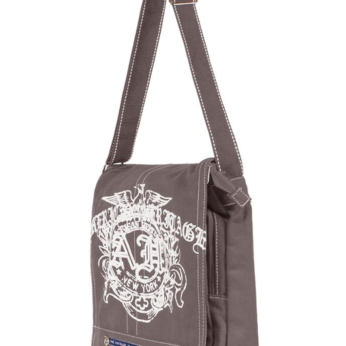 PARK WEST - Bolso morral Classic York gris Park West