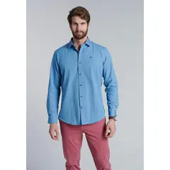 FEROUCH - Camisa Portland F Azul