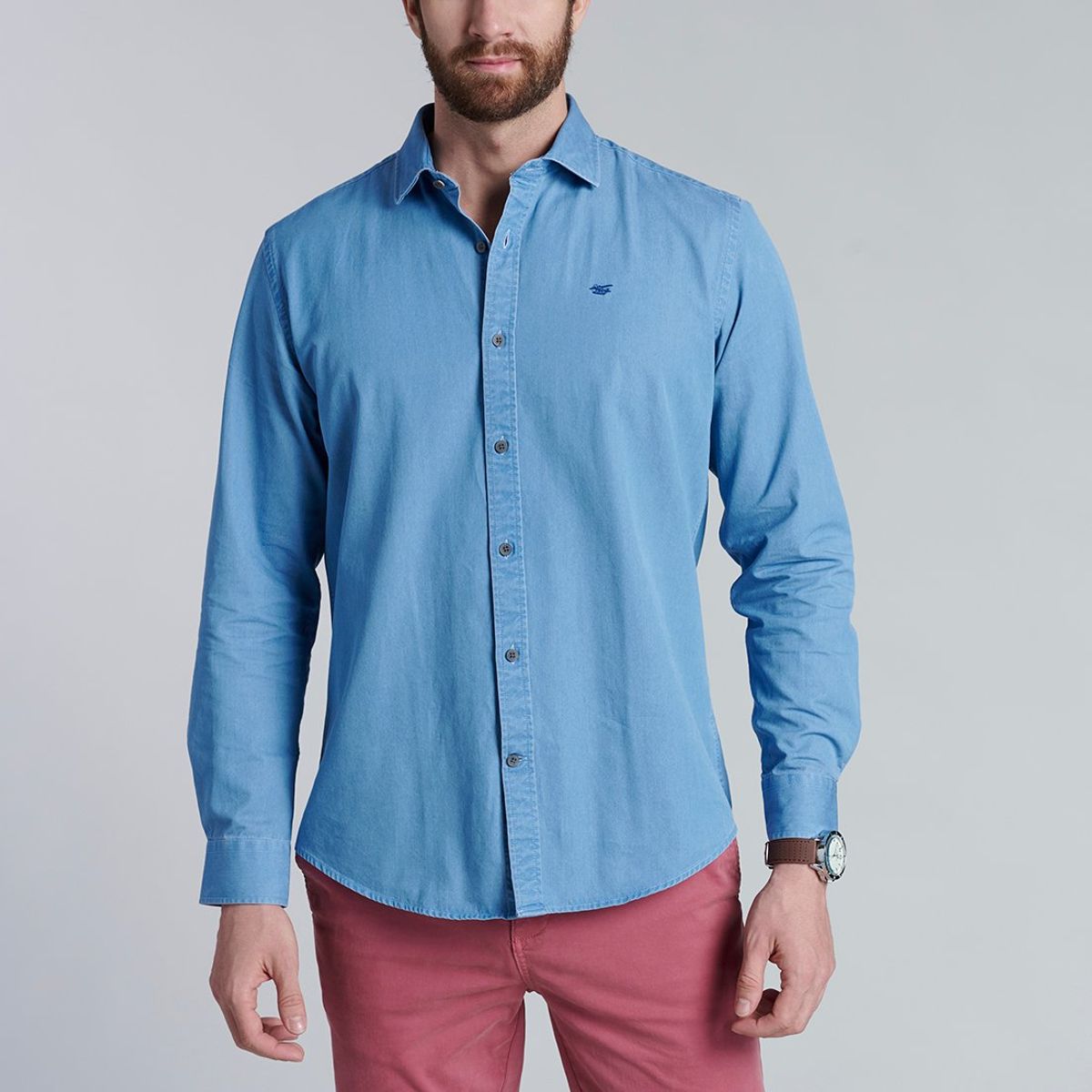 FEROUCH - Camisa Portland F Azul Ferouch