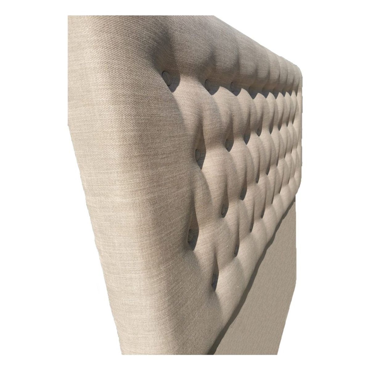 MUEBLES HVM - Respaldo hvm 2p piso beige lino