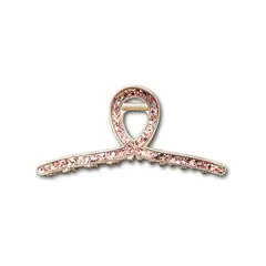 BESTY - TRABA BRILLOS GARRA TIBURÓN DE CABELLO INFINITY MARRON DORADO